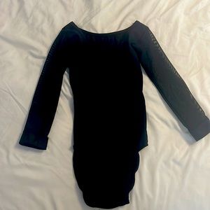 Black Petite Adult Five Dancewear Leotard